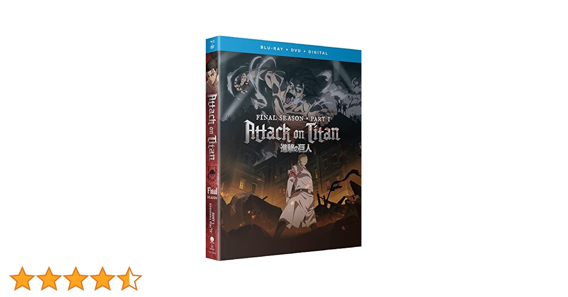 Amazon.co.jp | Attack on Titan The Final Season Part 1 Blu